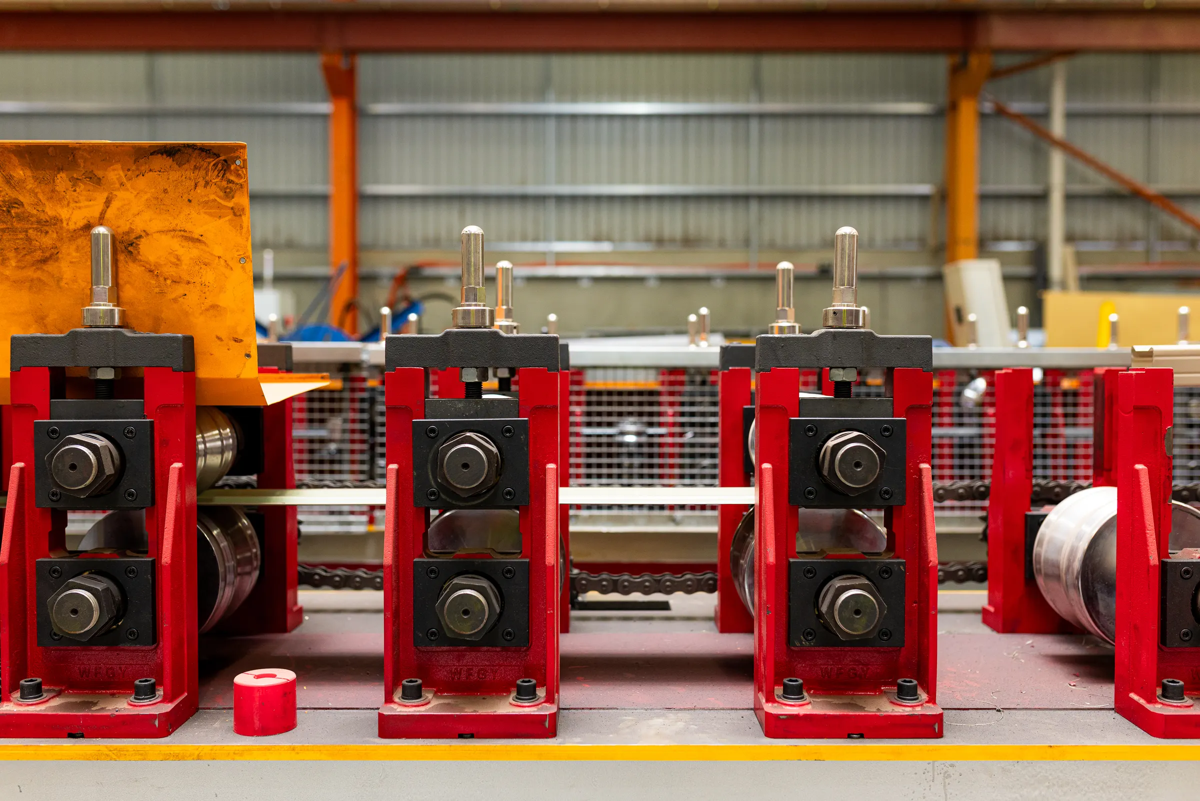 Roll former tooling