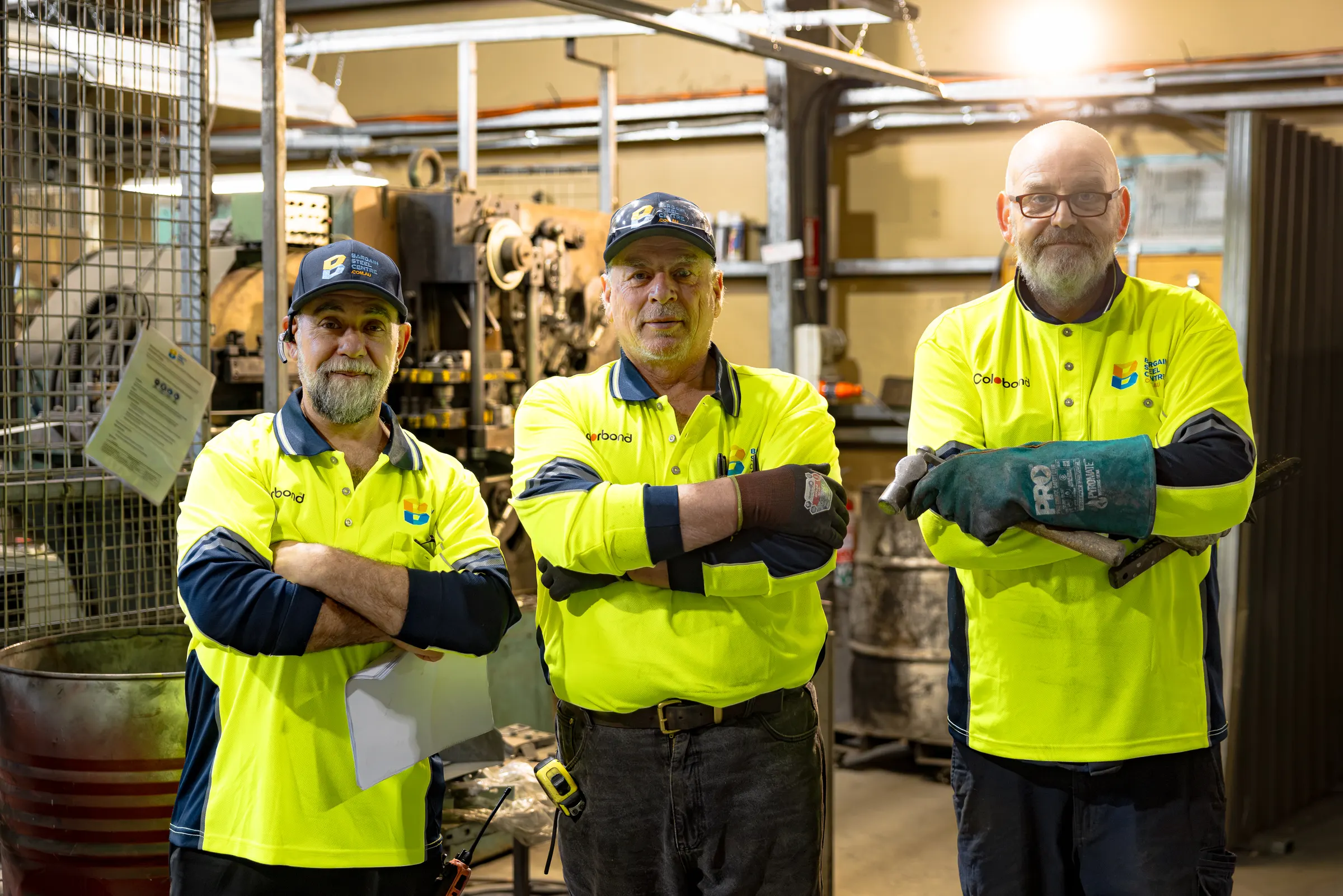 The Bargain Steel Centre team